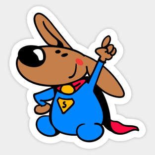 Super doggy Sticker